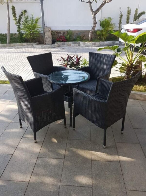Ghế nhựa giả mây điana