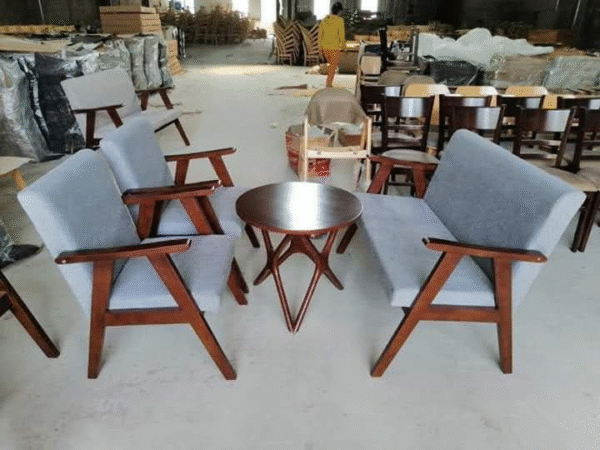 Bộ sofa cafe chân dẹp