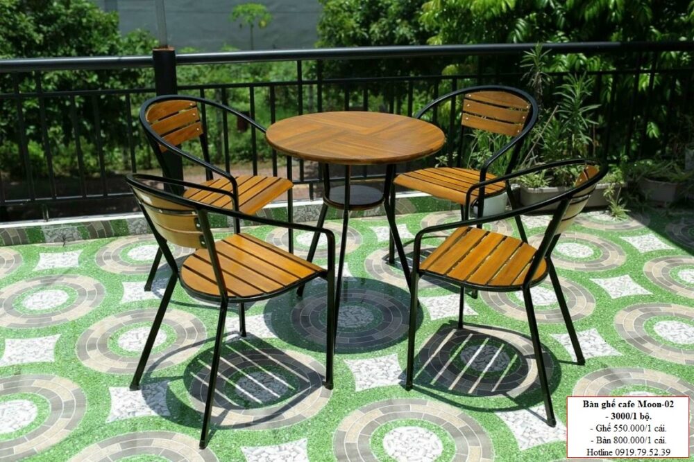 MS03-Bàn ghế cafe Moon-02